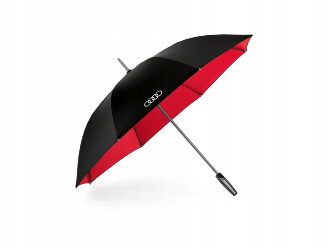 PARASOL DUŻY AUDI SPORT CZERWONY CZARNY ORYGINAŁ