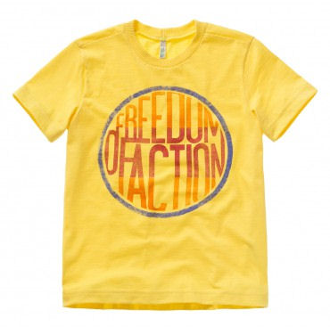 Benetton NOWY extra żółty T-shirt 12l