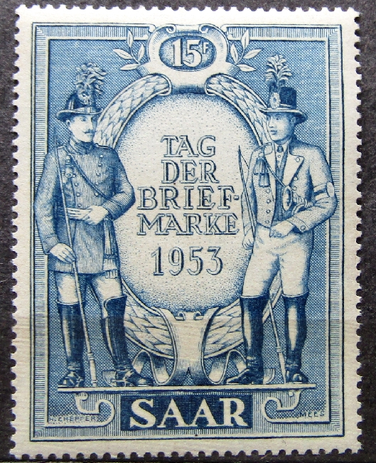 ZAGŁĘBIE SAARY - SAAR - Mi 342** - R.1953