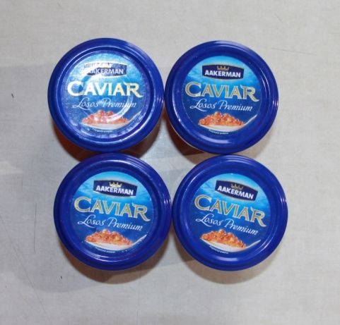 4szt Aakerman kawior losos premium 100g x4 400g