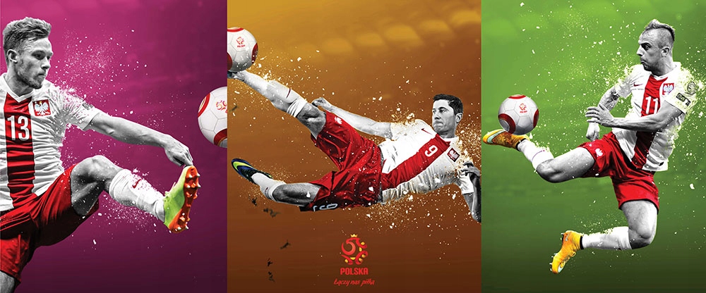 FOTOTAPETA FOTOTAPETY PIŁKARZE LEWANDOWSKI 250/105