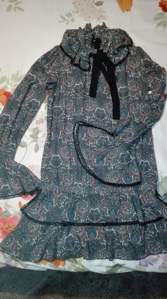 BY CABO BYCABO sukienka boho rozm. S/M
