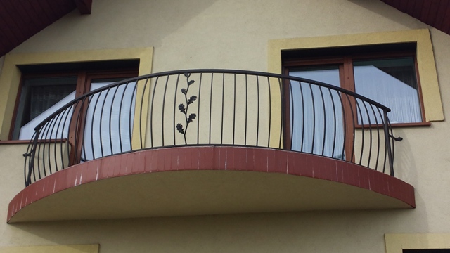 balustrada balkonowa i balkon francuski