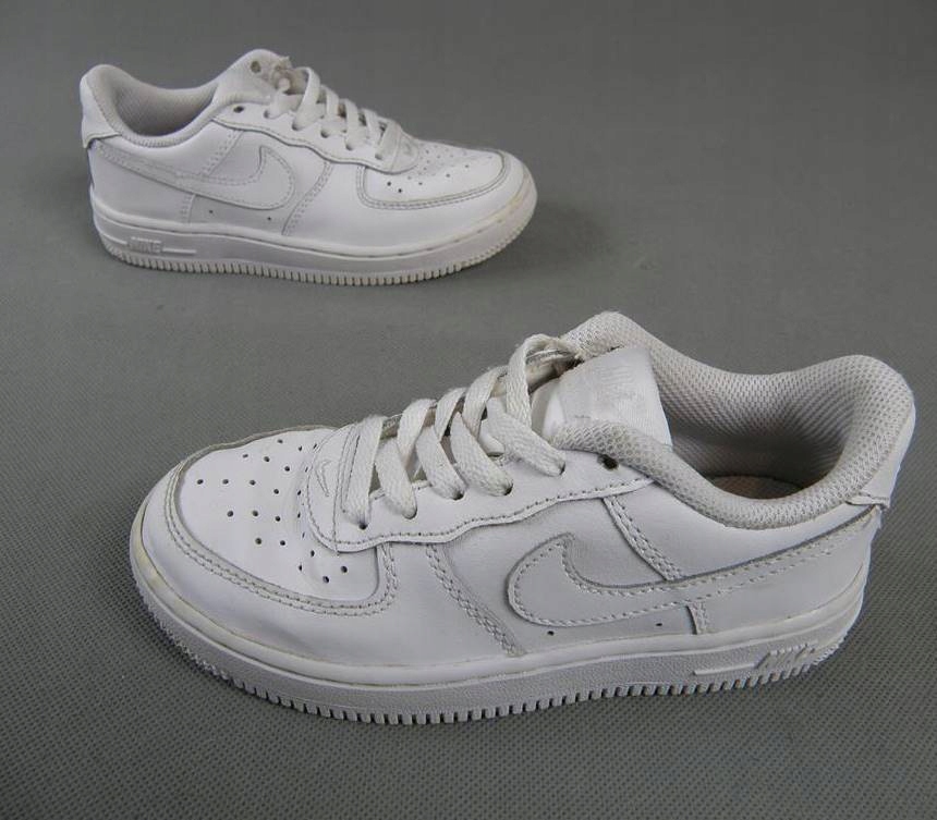 NIKE AIR FORCE I skórzane buty sportowe 28,5