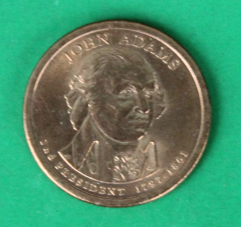 USA  1 DOLLAR 2007 P  JOHN ADAMS