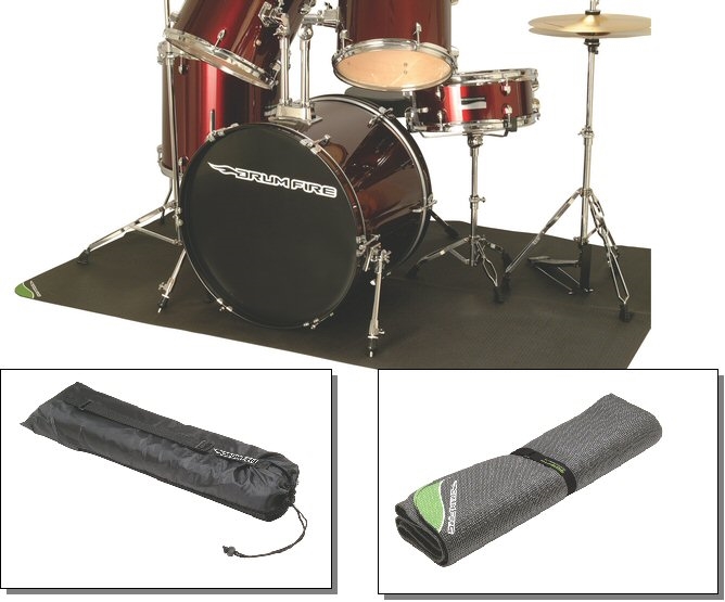 Drum Fire Mata pod perkusję dywan + pałki Wawa 7058618500 oficjalne