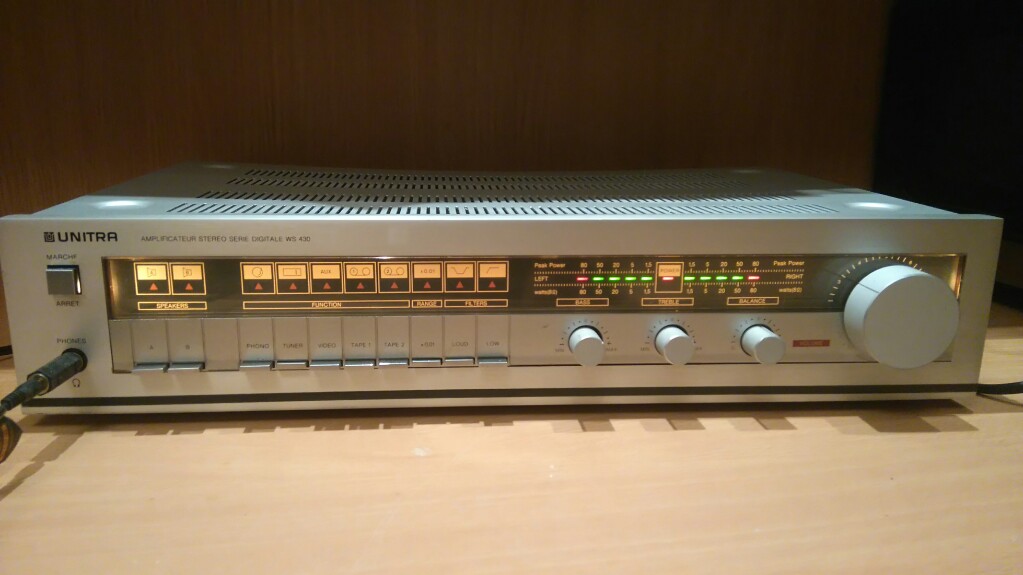 UNITRA DIORA WZMACNIACZ STEREO WS 430