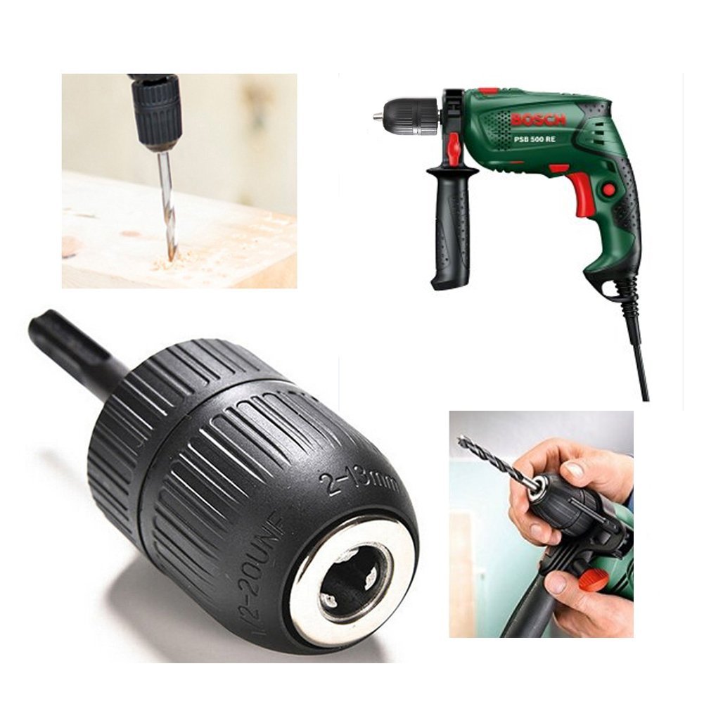 SS157 GŁÓWKA UCHWYT DO WIERTARKI 13mm +ADAPTER SDS