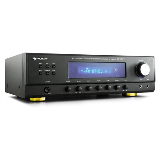 Auna AV1-3800-B Wzmacniacz Uszkodzony 600W L172
