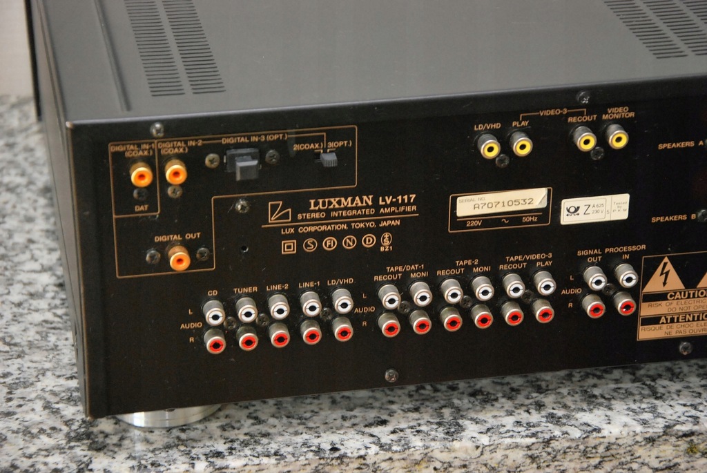 LUXMAN LV-117 - 7097961042 - oficjalne archiwum Allegro