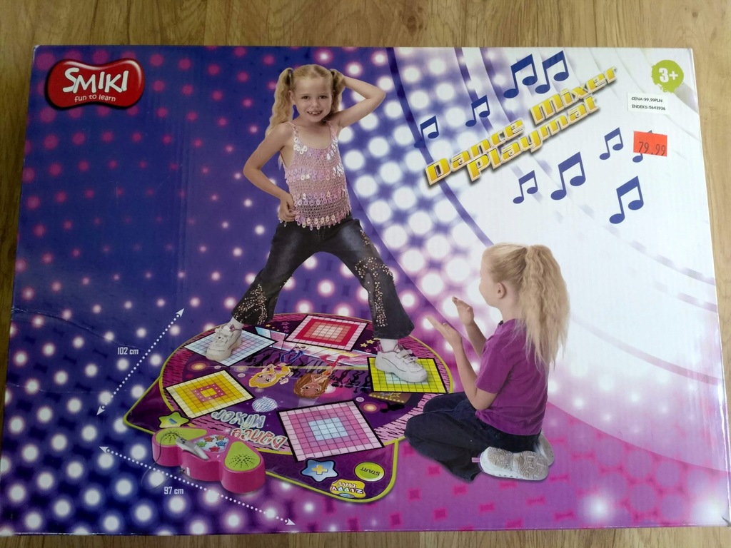Mata do tańczenia Smiki Dance Mixer Playmat NOWA 7495773999