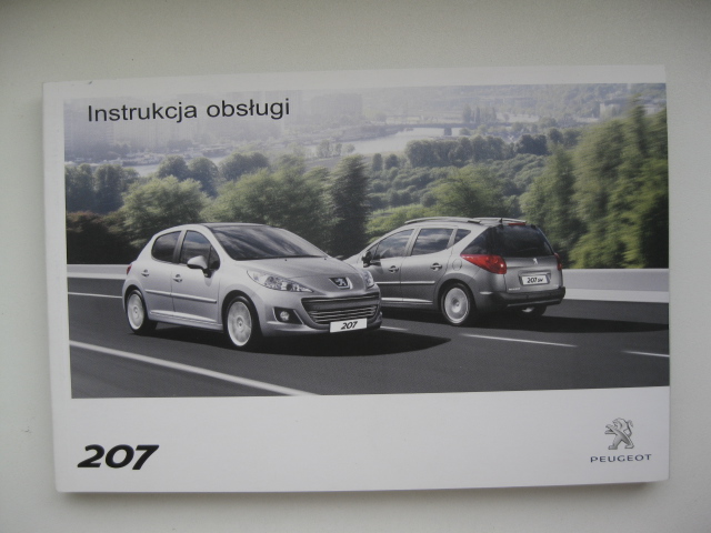 Peugeot 207 Polska instrukcja Peugeot 207 FL 09-12