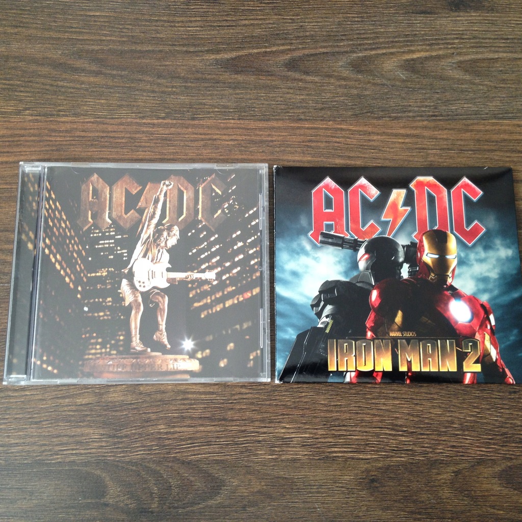 AC/DC ,,Stiff Upper Lip" + ,,Iron Man 2"
