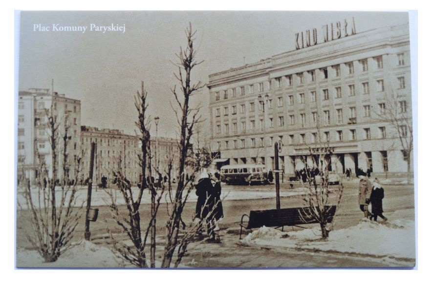 WARSZAWA - PLAC KOMUNY PARYSKIEJ-KINO WISŁA