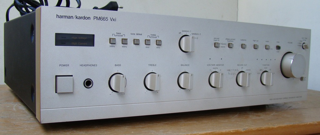 harman/kardon プリメインアンプ PM665Vxi PM665VXi HARMAN KARDON - 中古オーディオ 高価買取・販売