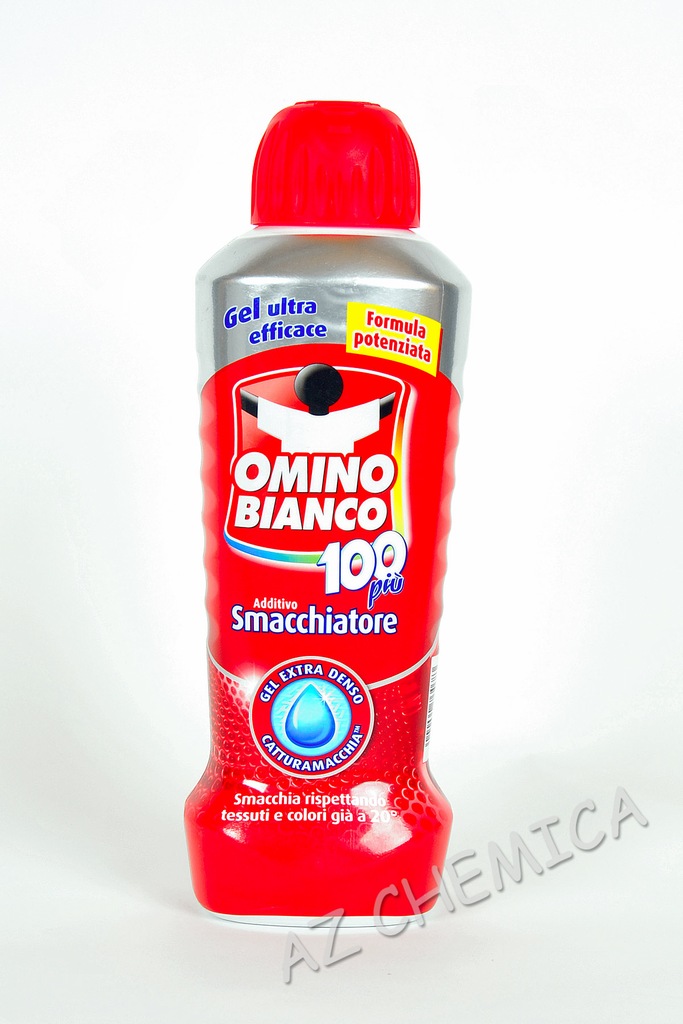 Omino Bianco 100 Piu' Additivo Smacchiatore Gel Extra Denso 900 ml