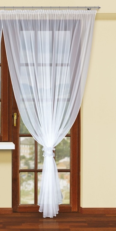 DRZWI BALKONOWE gotowa firanka 160/160-250cm KRESZ