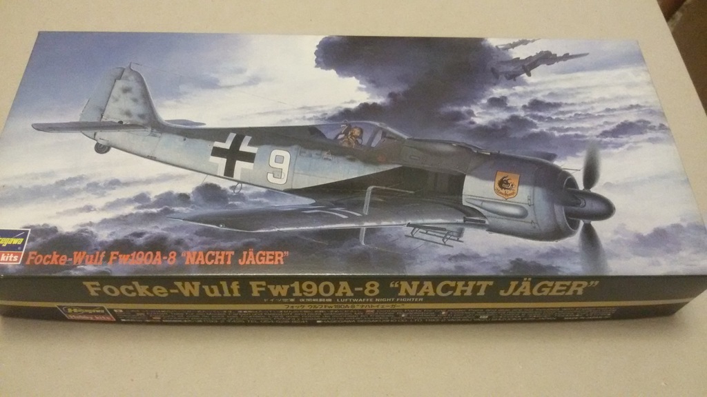 Focke-Wulf FW190A-8 NACHT JAGER 1/72 HASEGAWA