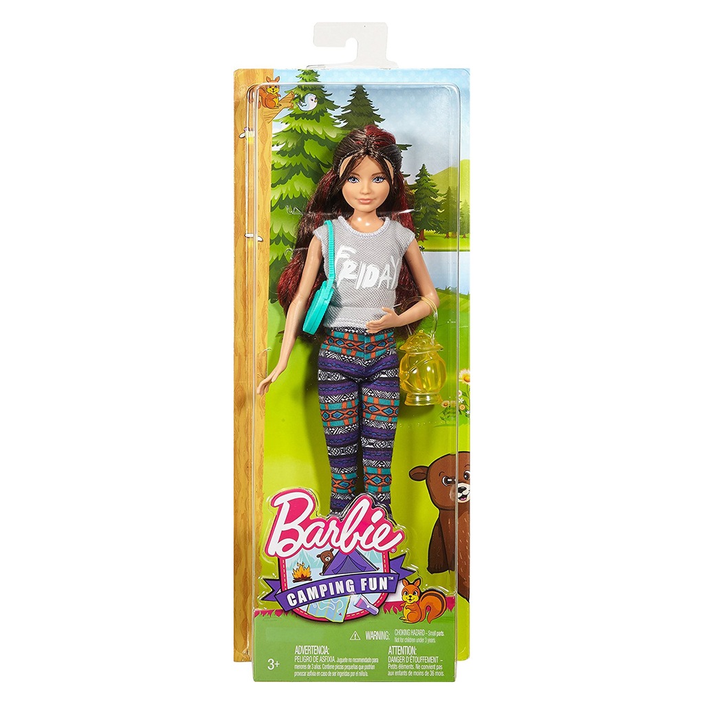 LALKA BARBIE I JEJ SIOSTRY SKIPPER NA BIWAKU DYX13