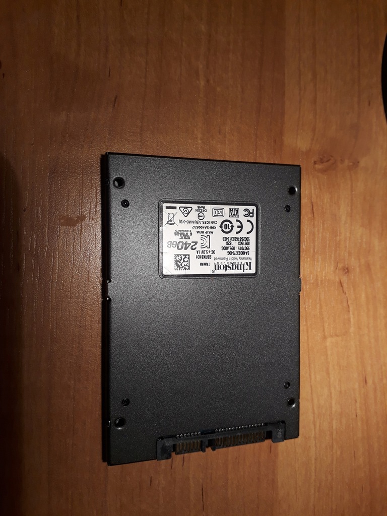 Hdd 240 kingston не устанавливается операционка