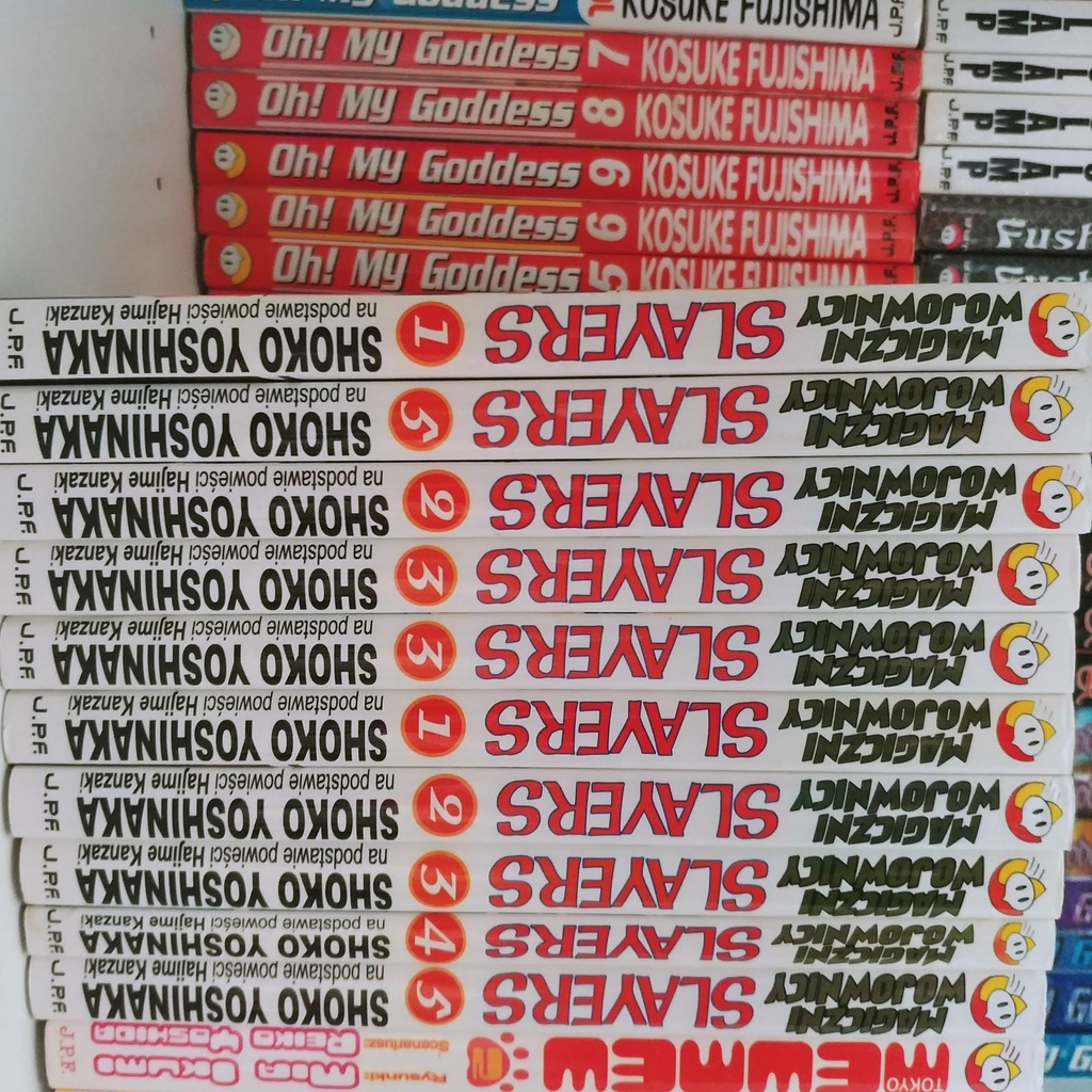 manga anime slayers 1 2 3 5 magiczni wojownicy tom