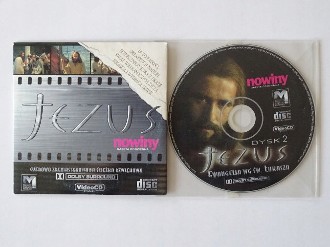 Film JEZUS Ewangelia wg. świętego Łukasza - 2x VCD