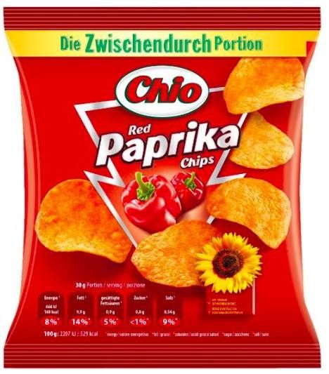 Chio Red Paprika Chips