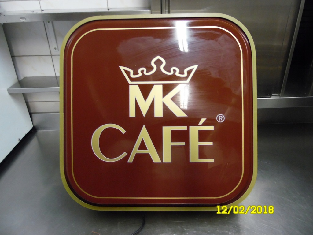 Kaseton reklama podswetlana MK Cafe