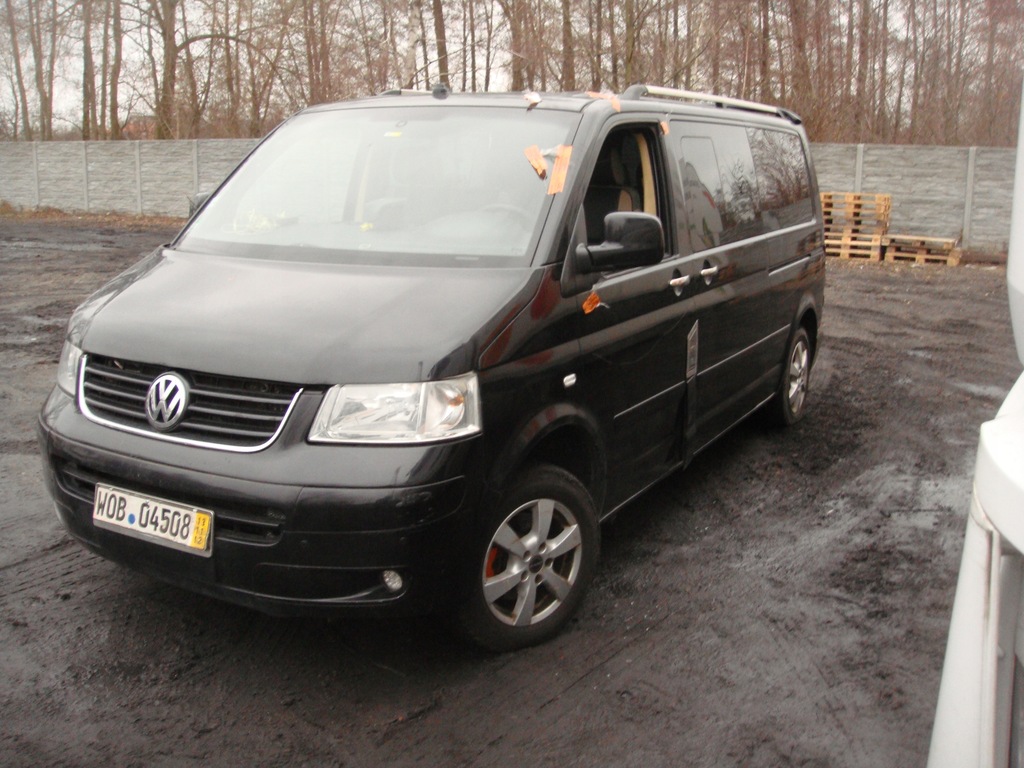 VOLKSWAGEN T5 2,5TDI AUTOMAT BEZ PRAWA REJESTRACJI