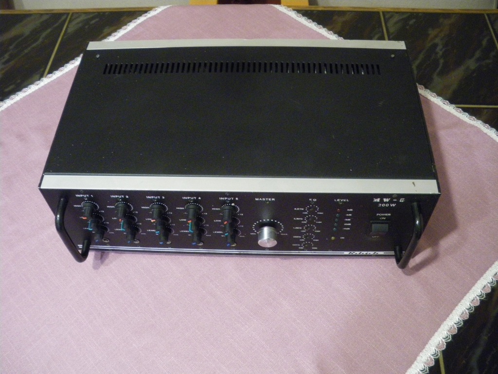 Wzmacniacz RDUCH MW-5 200W