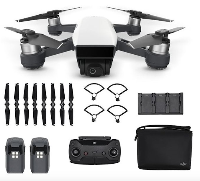 DJI Spark Biały zestaw Combo Dron FV 23% 50km/h PL