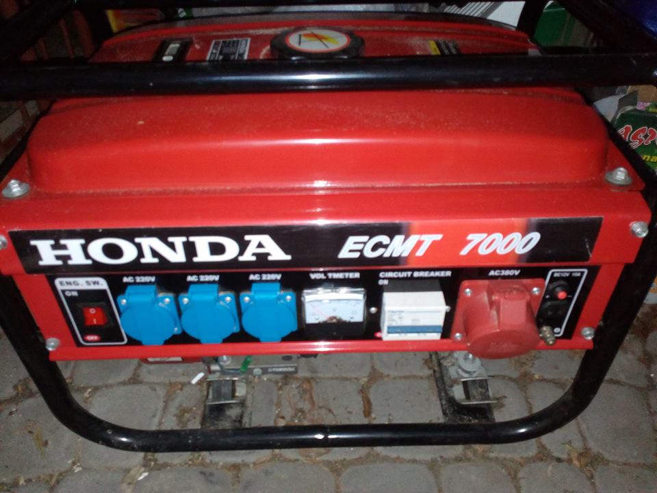 Agregat prądotwórczy Honda ECMT 7000 POLECAM