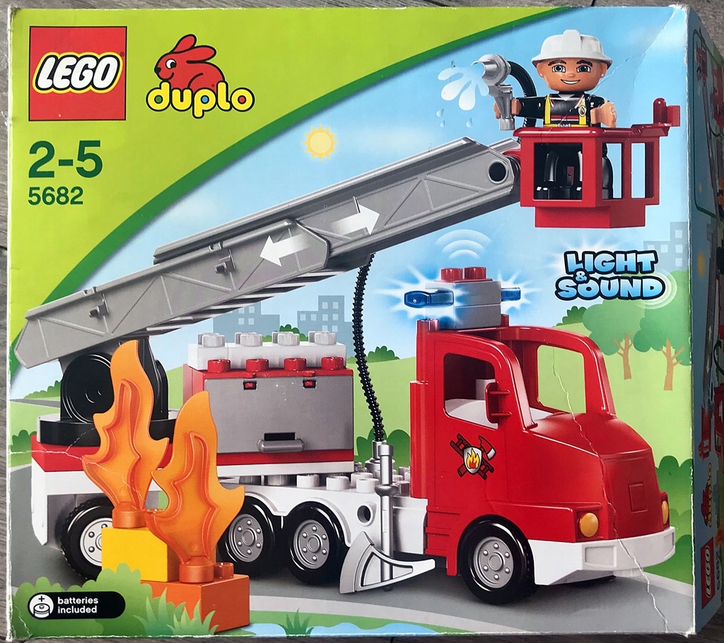 woz strazacki lego duplo
