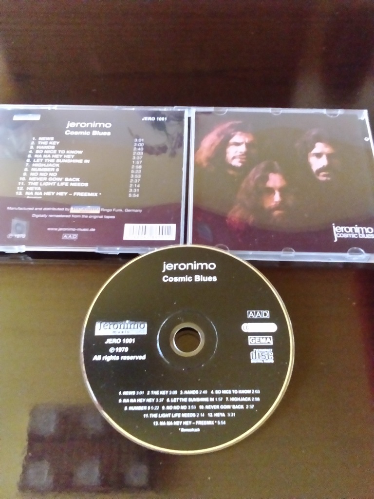 JERONIMO - Cosmic Blues, Na Na Hey Hey 1970