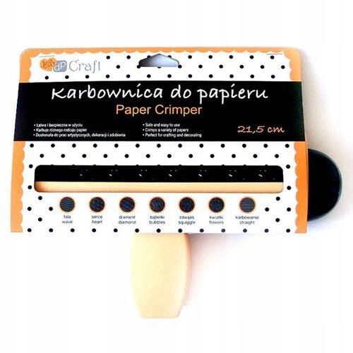 Karbownica do papieru 21,5 cm - kwiatki