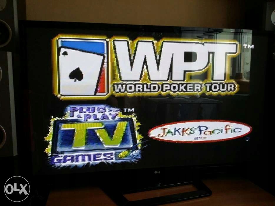Gra TV Poker WPC - World Poker Tour Jakks TV Games