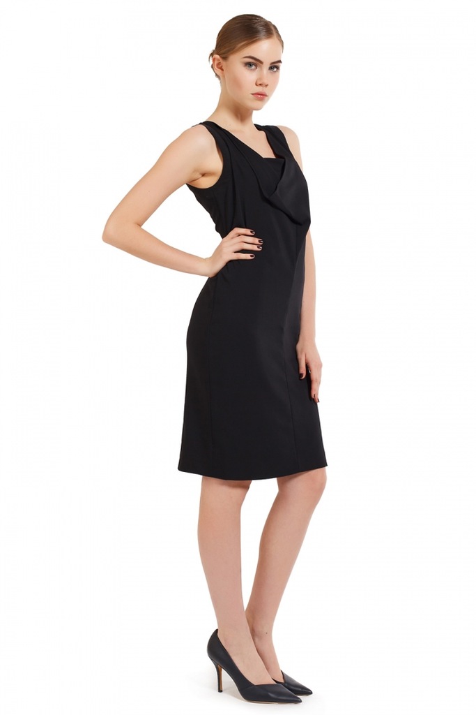 ESCADA SPORT piękna czarna suknia sukienka - 44 -