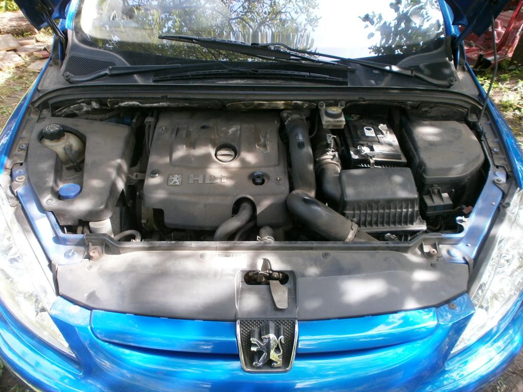 INSTALACJA SILNIKA PEUGEOT 307 2.0 HDI 110 KM RHS