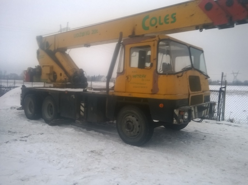 Dzwig COLES HYDRA 20 wyciagarka wszystkie czesci