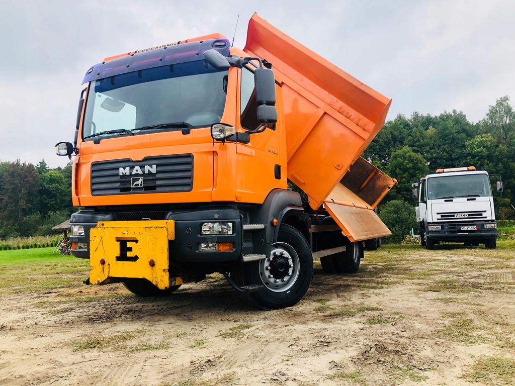 MAN TGM 18.240 4X4 Wywrotka 3W Hydroburta