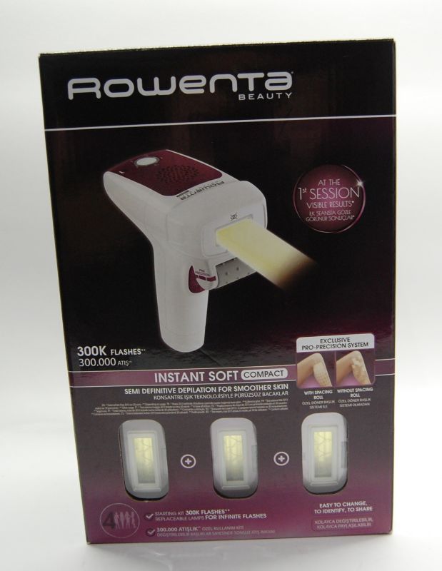 DEPILATOR IPL ROWENTA INSTANT SOFT COMPAC EP9603F