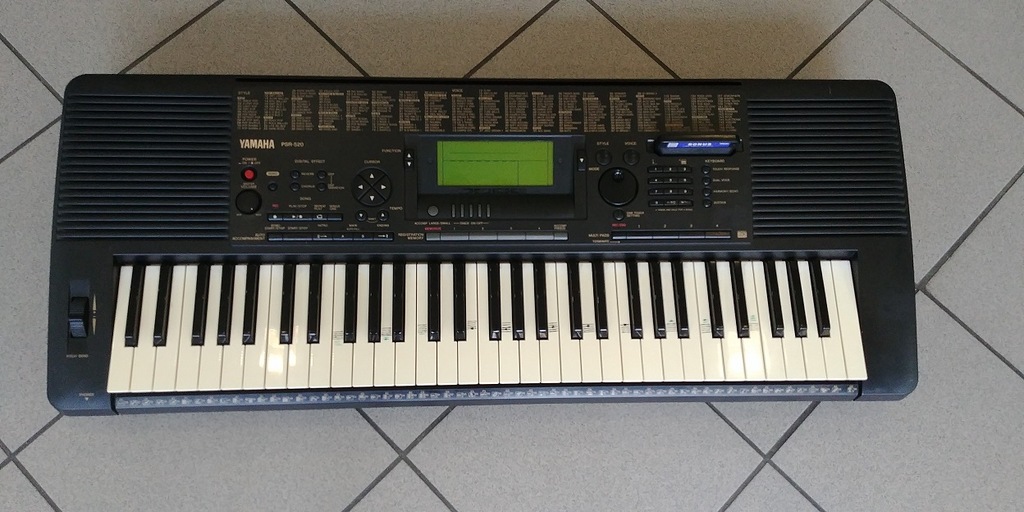 Keyboard Yamaha PSR-520 SUPER STAN ! OKAZJA ! - 7161141215