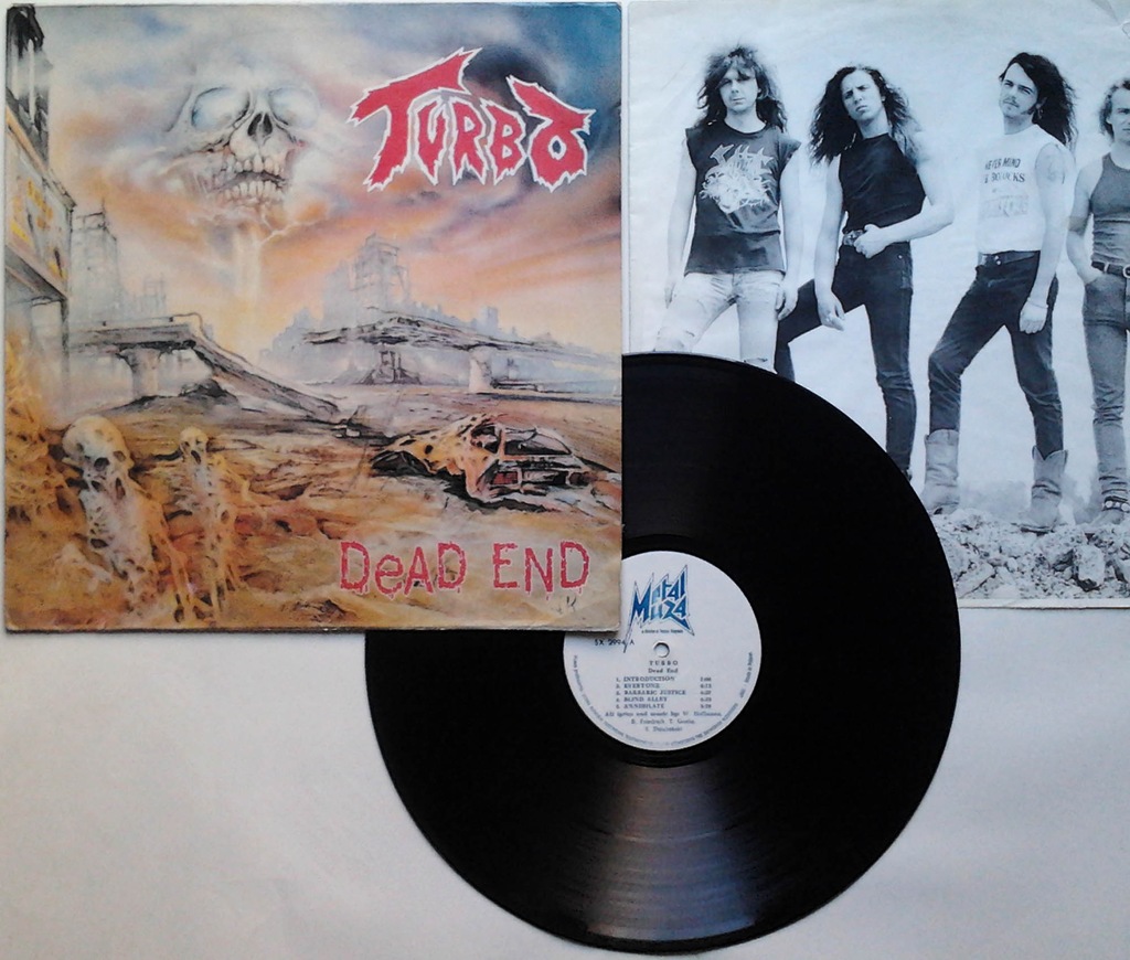 LP Turbo Dead End: Lica z Acid Drinkers UNIKAT EX