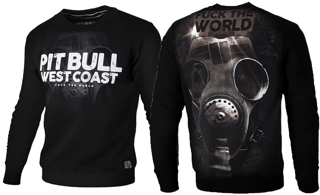 Bluza Pit Bull FUCK THE WORLD Nowość KSW MMA_S