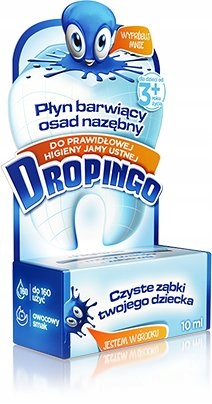 DROPINGO płyn barwiący osad nazębny