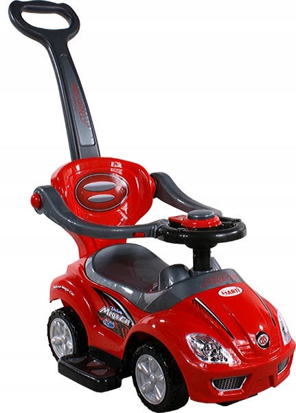 ARTI JEŻDZIK Mega Car Deluxe CZERWONY