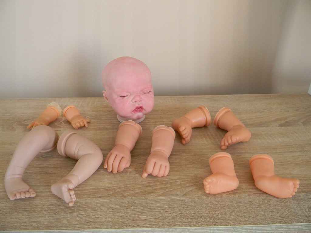Lalki lalka części reborn bobas