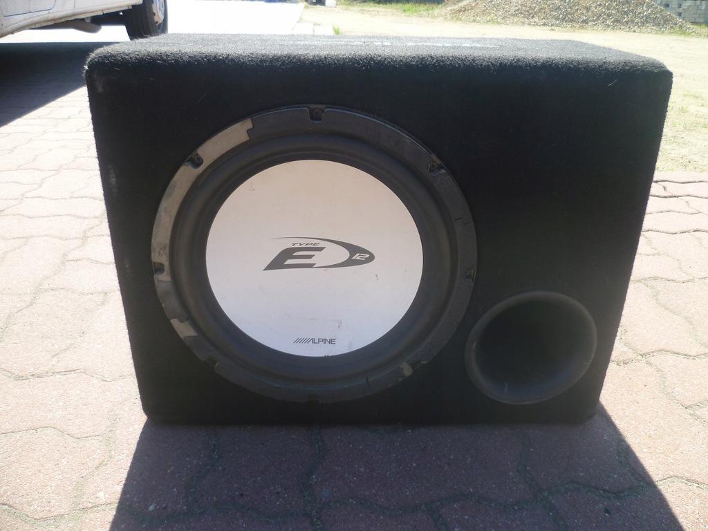 SUBWOOFER ALPINE TYPE E12
