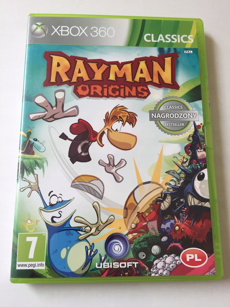 Rayman Origins PL PUDEŁKO Xbox 360 X360 SKLEP AHS