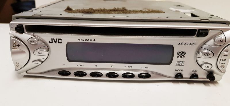 RADIO SAMOCHODOWE JVC KD-S743R